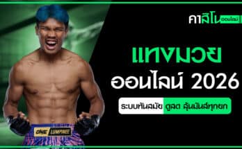 แทงมวยออนไลน์ 2026